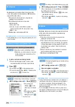 Preview for 296 page of NTT docomo FOMA D703i User Manual