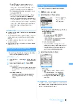 Preview for 303 page of NTT docomo FOMA D703i User Manual