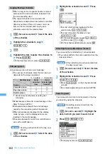 Preview for 304 page of NTT docomo FOMA D703i User Manual