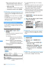 Preview for 314 page of NTT docomo FOMA D703i User Manual