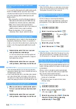 Preview for 316 page of NTT docomo FOMA D703i User Manual