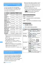 Preview for 320 page of NTT docomo FOMA D703i User Manual