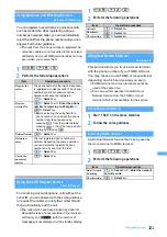 Preview for 323 page of NTT docomo FOMA D703i User Manual