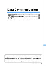 Preview for 327 page of NTT docomo FOMA D703i User Manual