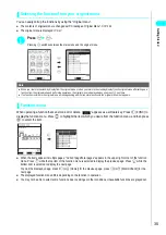 Preview for 38 page of NTT docomo FOMA N700? Manual