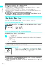 Preview for 45 page of NTT docomo FOMA N700? Manual