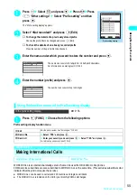 Preview for 58 page of NTT docomo FOMA N700? Manual