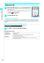 Preview for 63 page of NTT docomo FOMA N700? Manual