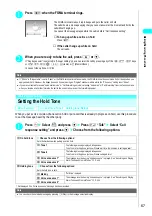 Preview for 70 page of NTT docomo FOMA N700? Manual