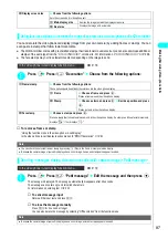 Preview for 90 page of NTT docomo FOMA N700? Manual