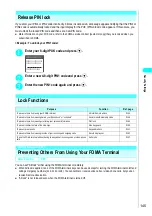 Preview for 148 page of NTT docomo FOMA N700? Manual