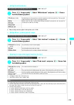 Preview for 182 page of NTT docomo FOMA N700? Manual