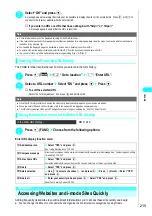 Preview for 218 page of NTT docomo FOMA N700? Manual