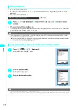 Preview for 219 page of NTT docomo FOMA N700? Manual