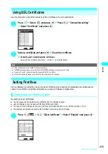 Preview for 238 page of NTT docomo FOMA N700? Manual