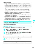 Preview for 240 page of NTT docomo FOMA N700? Manual