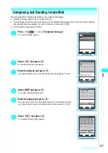 Preview for 250 page of NTT docomo FOMA N700? Manual