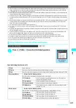 Preview for 252 page of NTT docomo FOMA N700? Manual