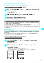 Preview for 254 page of NTT docomo FOMA N700? Manual