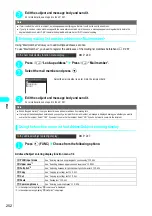 Preview for 255 page of NTT docomo FOMA N700? Manual