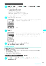 Preview for 264 page of NTT docomo FOMA N700? Manual