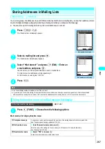 Preview for 270 page of NTT docomo FOMA N700? Manual