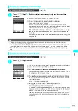 Preview for 276 page of NTT docomo FOMA N700? Manual