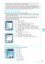 Preview for 282 page of NTT docomo FOMA N700? Manual