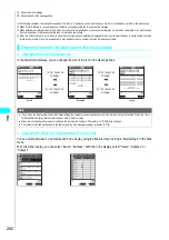 Preview for 285 page of NTT docomo FOMA N700? Manual