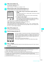 Preview for 314 page of NTT docomo FOMA N700? Manual