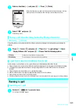 Preview for 326 page of NTT docomo FOMA N700? Manual