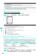 Preview for 329 page of NTT docomo FOMA N700? Manual