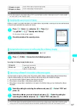 Preview for 330 page of NTT docomo FOMA N700? Manual