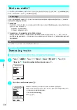 Preview for 339 page of NTT docomo FOMA N700? Manual