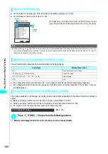 Preview for 391 page of NTT docomo FOMA N700? Manual