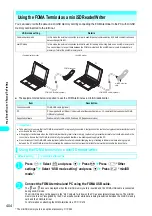 Preview for 407 page of NTT docomo FOMA N700? Manual