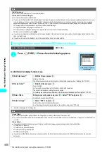 Preview for 409 page of NTT docomo FOMA N700? Manual