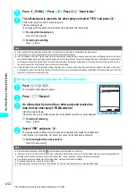 Preview for 415 page of NTT docomo FOMA N700? Manual