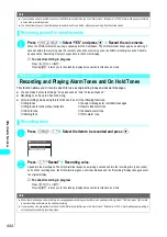 Preview for 447 page of NTT docomo FOMA N700? Manual