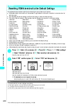 Preview for 461 page of NTT docomo FOMA N700? Manual