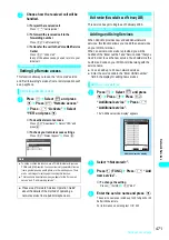 Preview for 474 page of NTT docomo FOMA N700? Manual