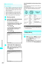 Preview for 501 page of NTT docomo FOMA N700? Manual