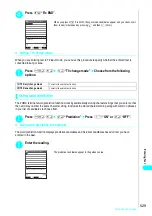 Preview for 532 page of NTT docomo FOMA N700? Manual