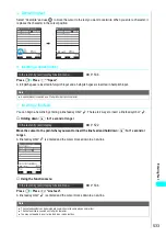 Preview for 536 page of NTT docomo FOMA N700? Manual