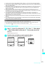 Preview for 574 page of NTT docomo FOMA N700? Manual