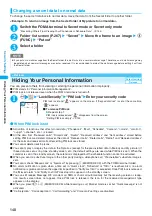 Предварительный просмотр 150 страницы NTT docomo FOMA N702iS Manual