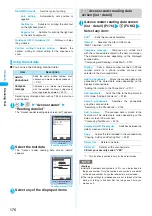 Предварительный просмотр 178 страницы NTT docomo FOMA N702iS Manual