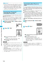 Предварительный просмотр 196 страницы NTT docomo FOMA N702iS Manual