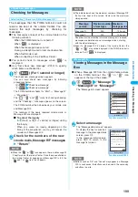 Предварительный просмотр 201 страницы NTT docomo FOMA N702iS Manual