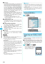 Предварительный просмотр 212 страницы NTT docomo FOMA N702iS Manual